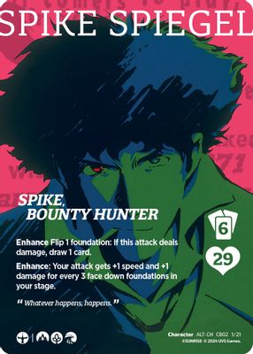 Spike, Bounty Hunter (Alternate Art)