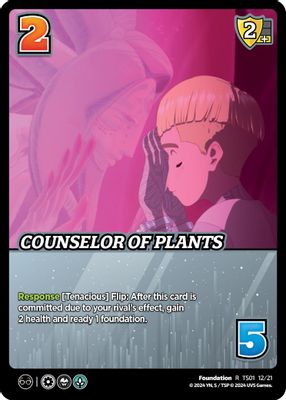Counselor of Plants