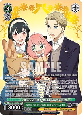 Family Full of Secrets, Loid & Anya & Yor (SPYR)