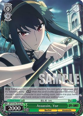 Assassin, Yor