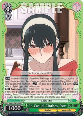 In Casual Clothes, Yor