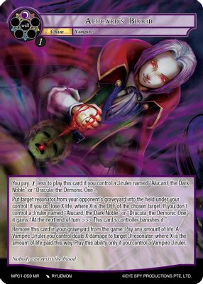 Alucard's Blood