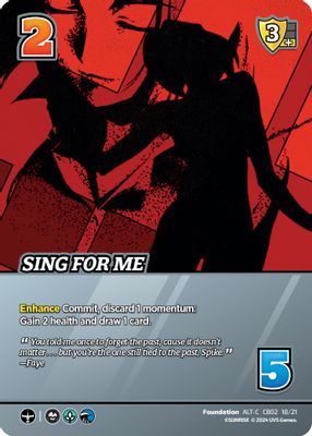 Sing For Me (Alternate Art)