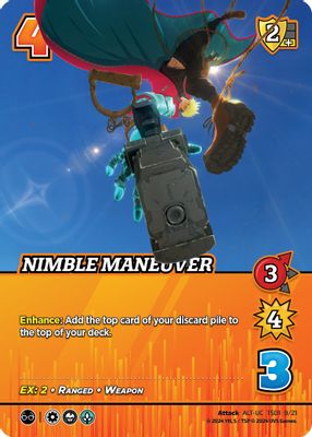 Nimble Maneuver (Alternate Art)