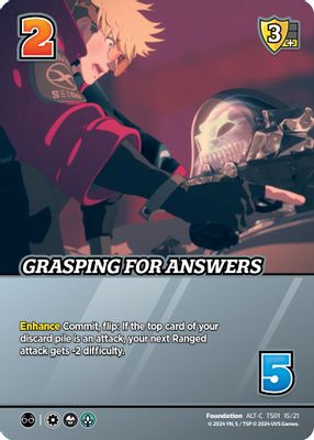 Grasping For Answers (Alternate Art)