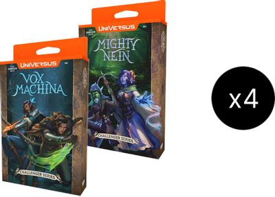 Challenger Series: Vox Machina and Mighty Nein Deck Display