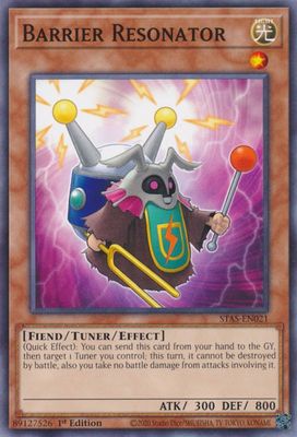 Barrier Resonator