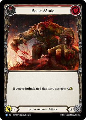 Beast Mode (Red)