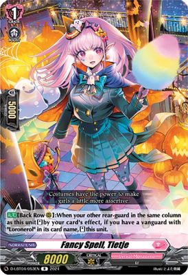 Fancy Spell, Tietje