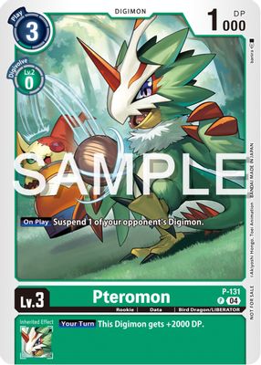 Pteromon (Digimon Liberator Promotion Pack)