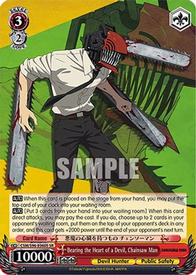 Bearing the Heart of a Devil, Chainsaw Man (SR)