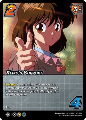 Keiko's Support