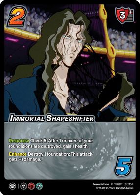 Immortal Shapeshifter