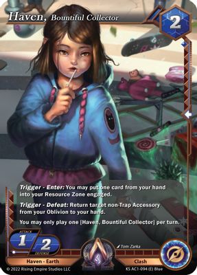Haven, Bountiful Collector