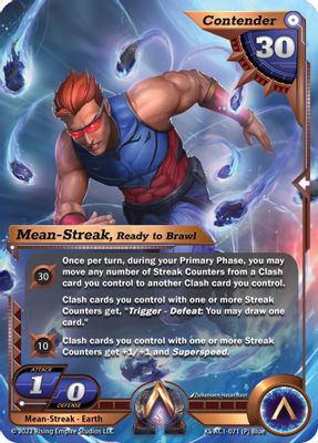 Mean-Streak, Ready to Brawl (Stretch Goal Promo)
