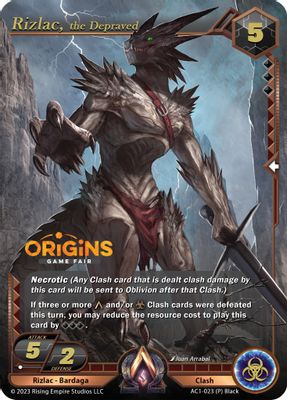Rizlac, the Depraved (Origins Promo)