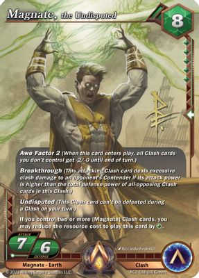 Magnate, the Undisputed (Iconic Rare)