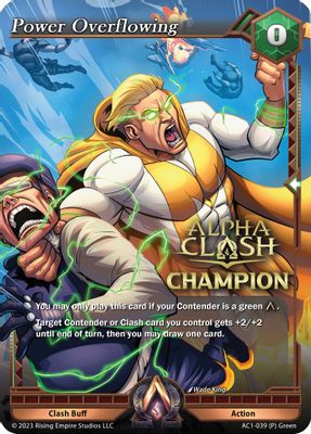 Power Overflowing (Champion)