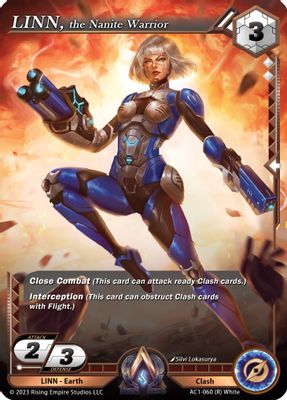 LINN, the Nanite Warrior