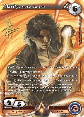 Clarity, Foreseeing Fate (Iconic Rare)