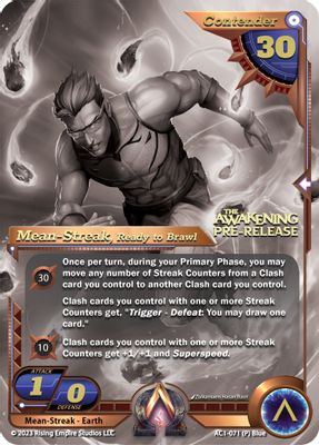Mean-Streak, Ready to Brawl (Pre-Release)