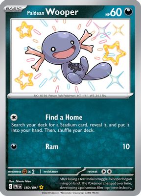 Paldean Wooper - 180/091