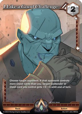 I Like a Good Challenge
