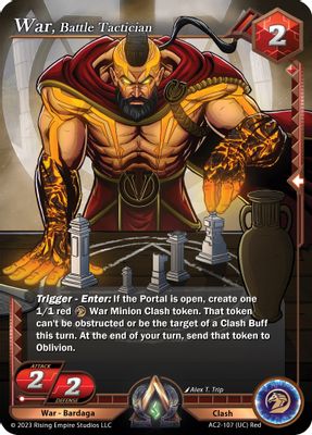 War, Battle Tactician