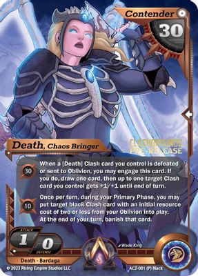 Death, Chaos Bringer (Pre-Release)