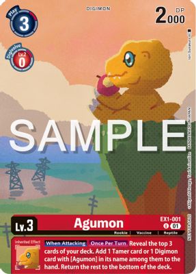 Agumon (Digimon Illustration Competition Pack 2023)