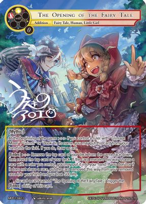 The Opening of the Fairy Tale (Secret)