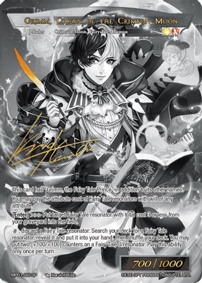 Crimson Moon's Fairy Tale // Grimm, Crown Prince of the Crimson Moon (Secret Uber)