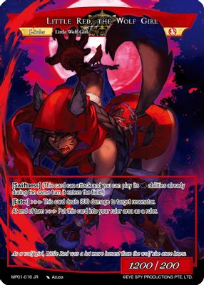 Little Red Riding Hood // Little Red, the Wolf Girl