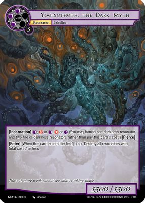 Yog-Sothoth, the Dark Myth