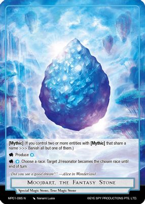 Moojdart, the Fantasy Stone