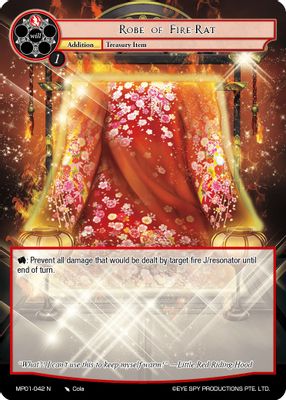 Robe of Fire-Rat