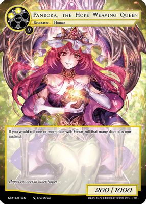 Pandora, the Hope Weaving Queen