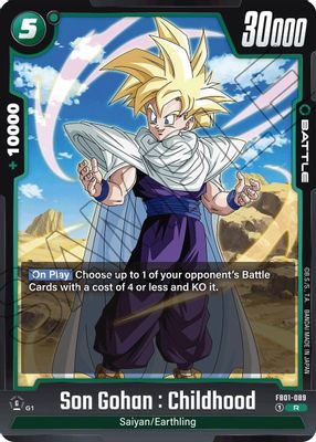 Son Gohan : Childhood - FB01-089
