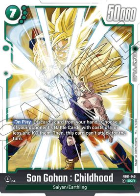 Son Gohan : Childhood - FB01-140