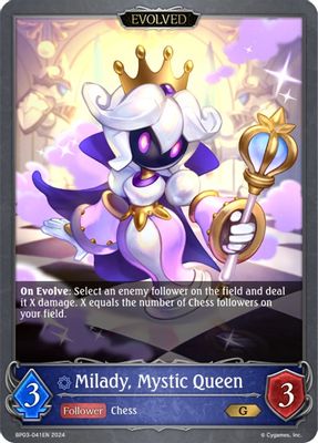 Milady, Mystic Queen (Evolved)