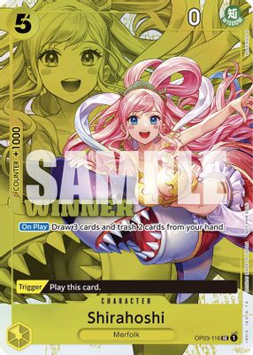 Shirahoshi (Winner Pack Vol. 6)