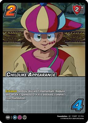Childlike Appearance
