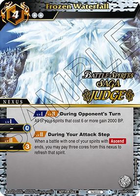 Frozen Waterfall (Judge Pack 2024 Vol. 1)