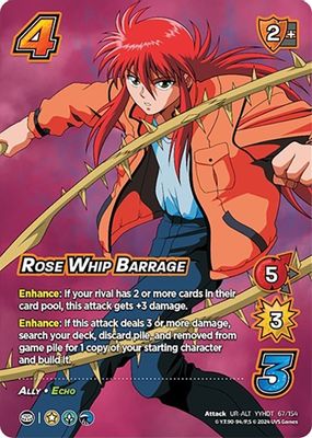 Rose Whip Barrage (Alternate Art)