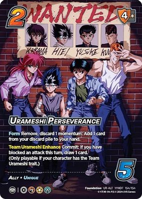Urameshi Perseverance (Alternate Art)