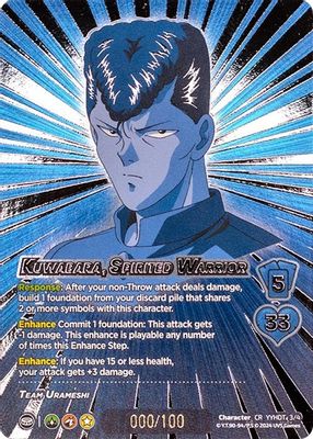 Kuwabara, Spirited Warrior (Serial Numbered)