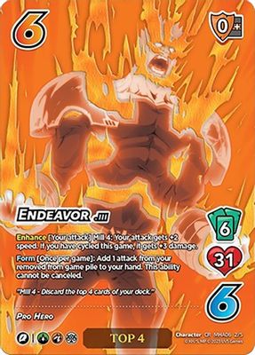 Endeavor (Hero League Championship 2023 Chrome Rare - Top 4)