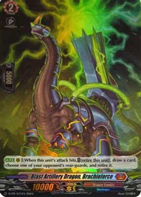 Blast Artillery Dragon, Brachioforce (Foil)