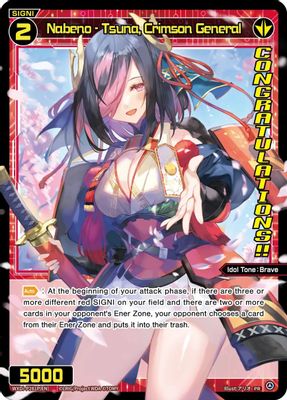Nabeno - Tsuna, Crimson General (February 2024) (Winner)