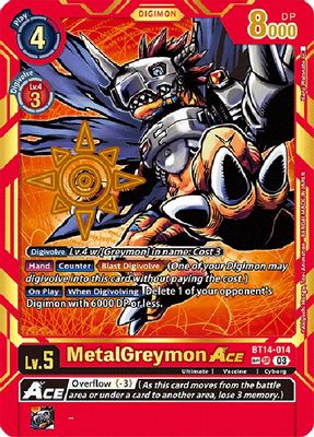 MetalGreymon ACE (Special Rare)